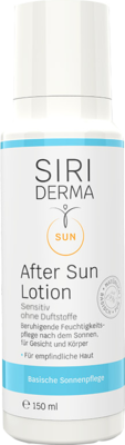 SIRIDERMA After Sun Lotion ohne Duftstsoffe